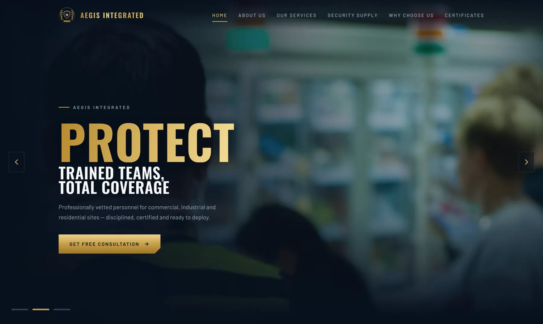 Aegis Integrated — screenshot